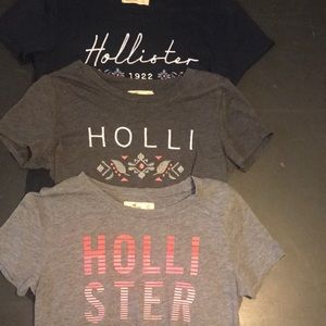 Hollister t shirt bundle